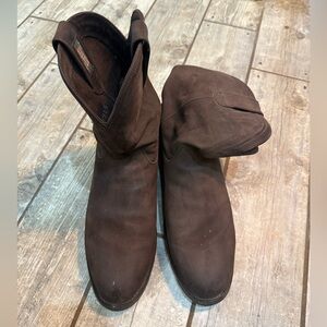 Tecovas Dark Brown Ranch Wear Boots 12D